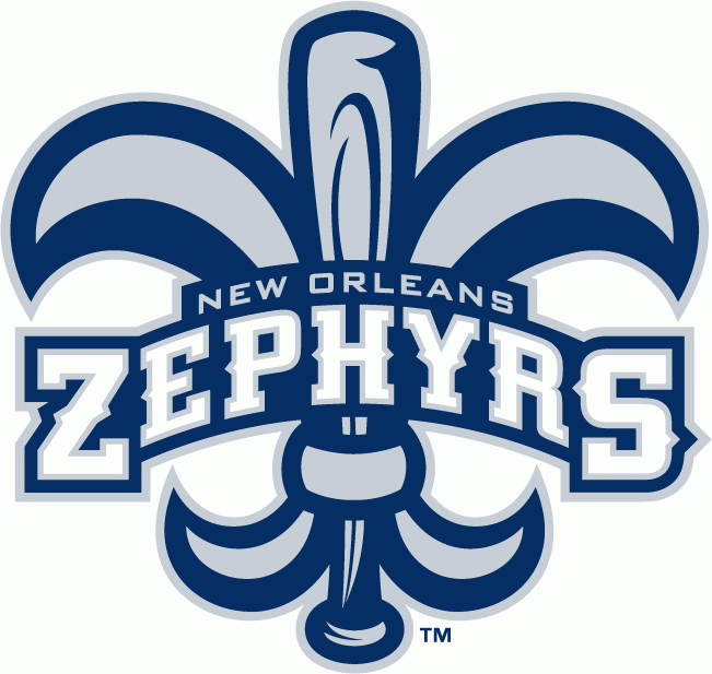 New Orleans Zephyrs 2010-pres priamry logo iron on heat transfer